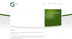 Desktop Screenshot of gillcpas.com